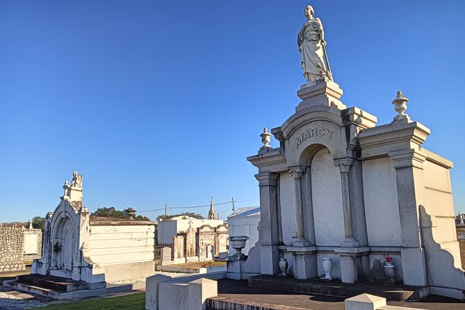 5 Cemeteries of New Orleans - Anne Rice's & other famous graves - Stop 1: Greenwood, Cypress Grove, and Gates of Juhad