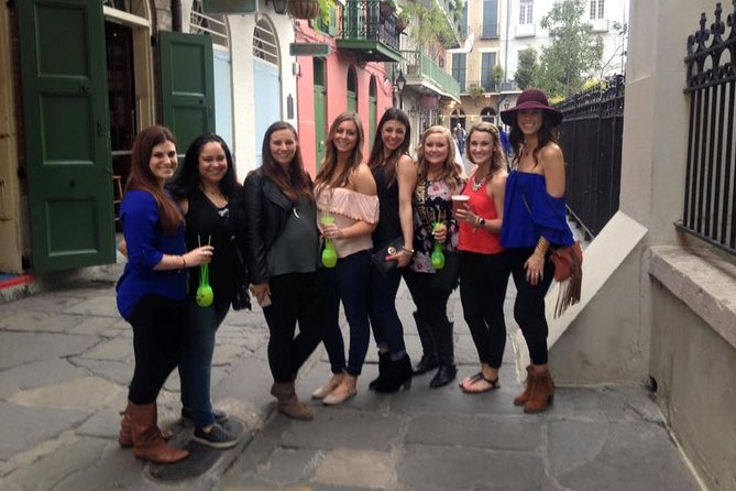 French Quarter Drunken Ghost and Vampire Tour - Stop 1 at Lafitte’s Courtyard: Architecture + Old New Orleans Vampire Lore