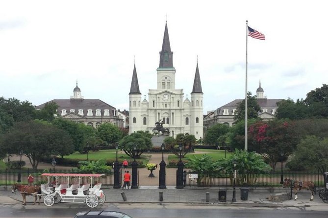French Quarter History and Landmark Waking Tour - St Louis No. 1 Cemetery: above-ground tombs and Marie Laveau
