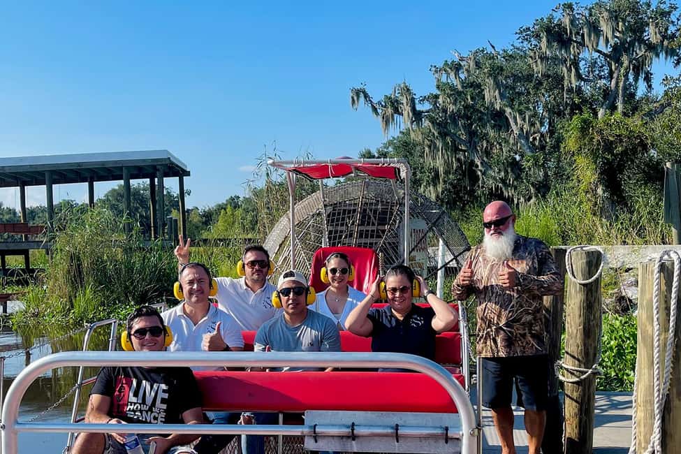 From New Orleans: Airboat Adventure Tour with Transportation - Jean Lafitte Wetlands Are the Real Star of the Show
