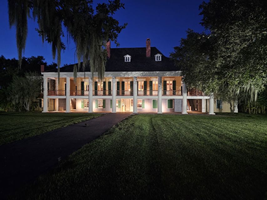 From New Orleans: Destrehan Plantation Haunted Night Tour - The cultural gumbo walk: who shaped South Louisiana
