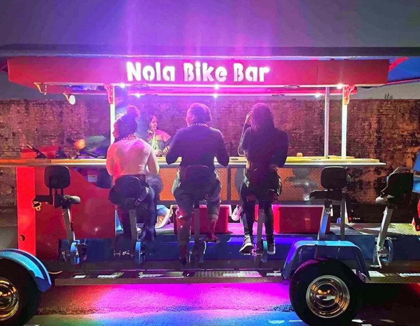 Mid-City Party Bike Bar Crawl - How the bar visits work during your 105 minutes