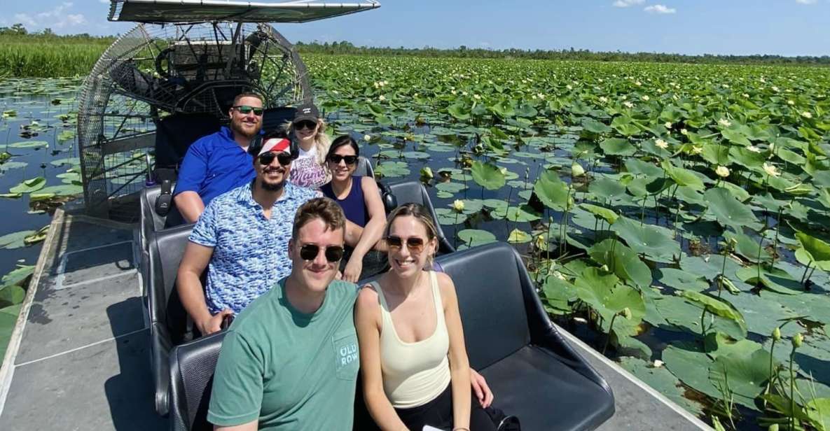New Orleans: 10 Passenger Airboat Swamp Tour - Key things to know before you go