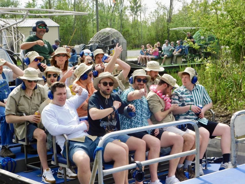 New Orleans: 16 Passenger Airboat Swamp Tour - Bayou Trees, Spanish Moss, and Photo-Friendly Stops