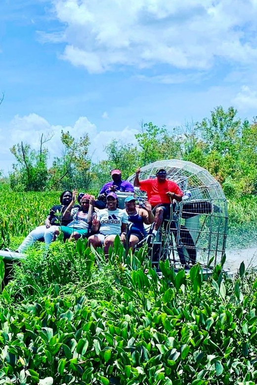 New Orleans: 6 Passenger Premium Airboat Swamp Tour - A 90-Minute Bayou Shortcut From New Orleans