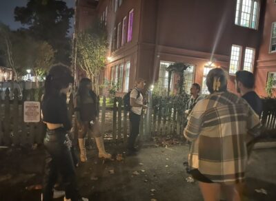 New Orleans Drunken Ghost and Vampire Experience - Meeting at Lafittes Blacksmith Shop’s Courtyard Gate on Bourbon Street