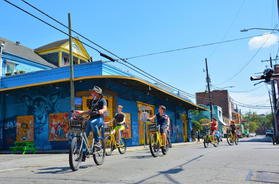 New Orleans: E-Buzz the Crescent & More eBike Tour - An Electric Bike Plan for First-Timers: What the 3 Hours Covers
