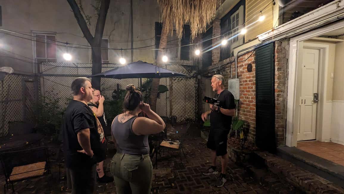 New Orleans: Guided Nighttime Ghost Hunt - What About the Hauntings Themselves?