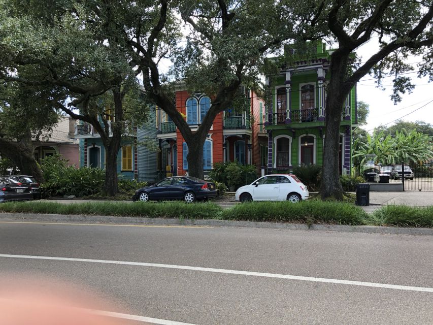 New Orleans: Guided Sightseeing Bike Tour - French Quarter streets and the Mississippi River view toward Jackson Square