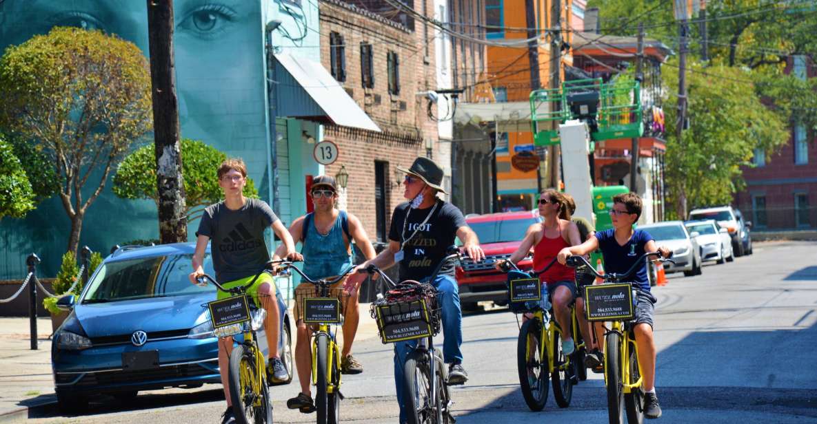 New Orleans: Guided Sightseeing Bike Tour - Faubourg Marigny and Frenchman Street: neighborhood charm without the maze