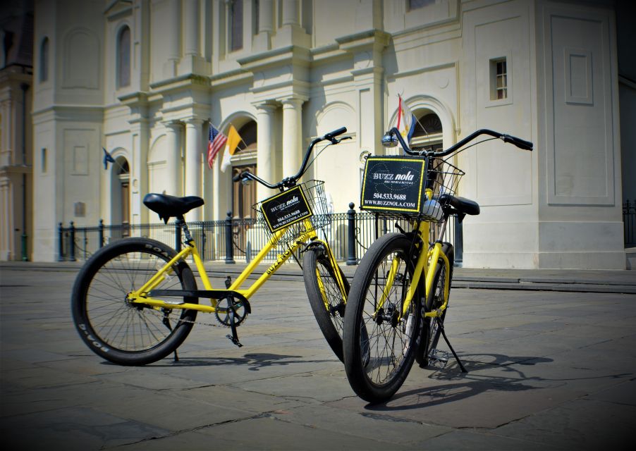 New Orleans: Guided Sightseeing Bike Tour - Above-ground cemetery: the funeral traditions you can see and understand