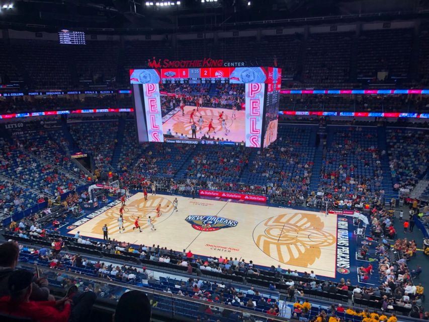 New Orleans: New Orleans Pelicans Basketball Game Ticket - Arena Tech That Makes Basketball Feel Like an Event