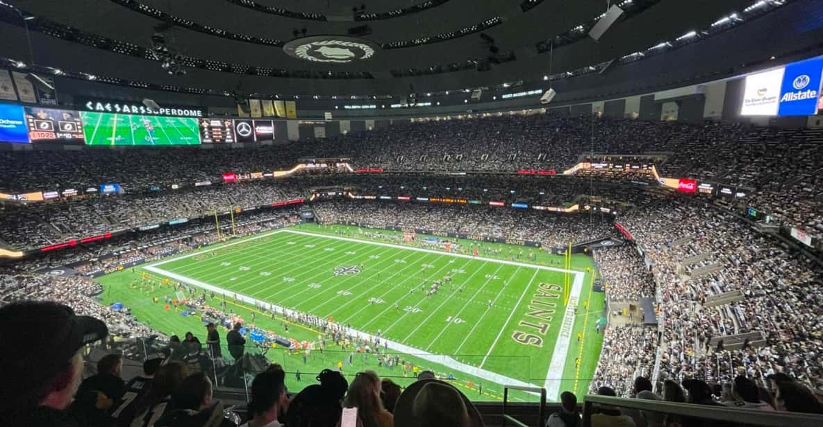 New Orleans: New Orleans Saints Football Game Ticket - Caesars Superdome: What Makes the Building Part of the Show