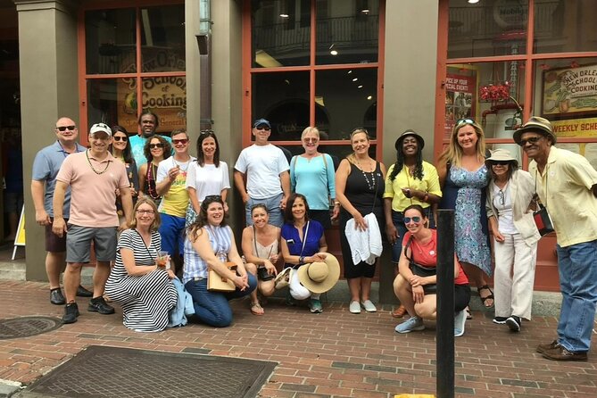New Orleans Small-Group Food Walking Tour and Cooking Class - Included tastings and drinks: plan for about 6–7 stops