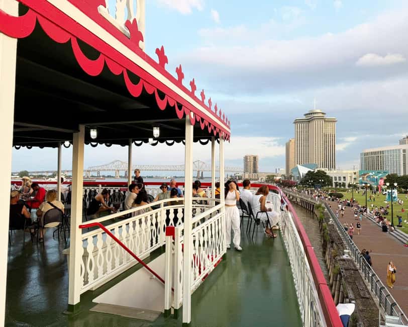 New Orleans: Steamboat Natchez Jazz Cruise with Lunch Option - River Views and the Reality of Mississippi Shorelines