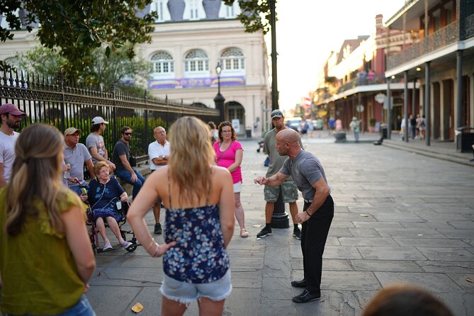 New Orleans True Crime and Coffee Walking Tour: Adults Only - Omni Royal Orleans: Hurricane Katrina turns love into a true crime story
