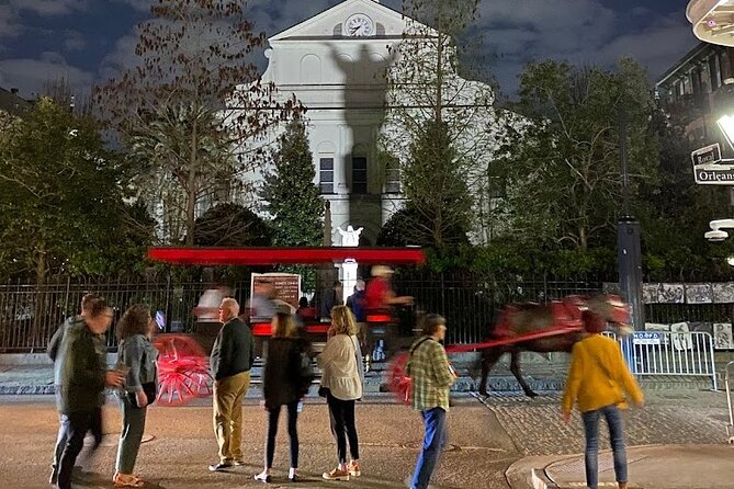 New Orleans True Crime Ghost Hunt and Tour - Omni Royal Orleans and Jackson Square: famous places tied to violence