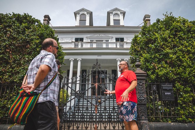 New Orleans Walking Tour: Garden District Stories - Commander’s Palace from the sidewalk, then Magazine Street to the Irish Channel
