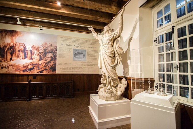 Old Ursuline Convent Museum Ticket: New Pope Leo XIV Exhibit - Courtyard and gardens: where the visit really breathes