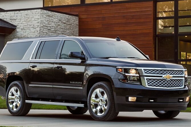 Private Departure New Orleans to New Orleans MSY or Port by SUV - Door-to-Door Pickup in a Cadillac Escalade (Or Similar)