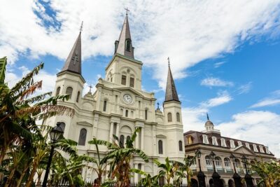 Private French Quarter & Garden District Tour: Walk and Drive Combo - Stop 1: French Quarter streets, Jackson Square area, and the big picture