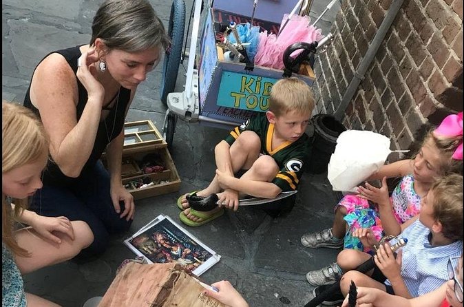 Spooky Kid-Friendly Ghost Hunt in New Orleans - Stop 3: Jackson Square—Artists, Palm Readers, and Brass Energy