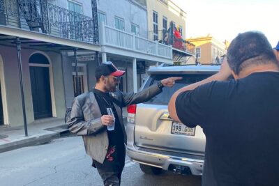 True Crime, Whores and Gore FQ Walking Tour - Why the headsets make a difference at night